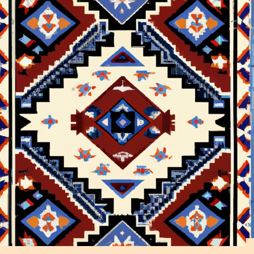 Stylish Vintage Southwestern Area Rug